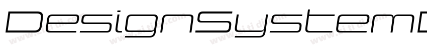 DesignSystemD 700I R字体转换